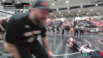 110-120 lbs Rr Rnd 1 - Johnny Dupire, Eufaula Ironheads Wrestling Club vs Connor Schiltz, Verdigris Youth Wrestling