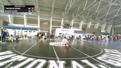 63 lbs Champ. Round 1 - Roczen Davies, JWC vs Nicholas Harris, Sanderson Wrestling Academy
