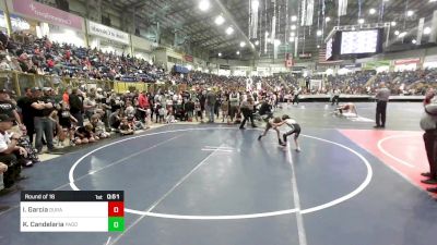 54 lbs Round Of 16 - Isabella Garcia, Duran Elite vs Klayton Candelaria, Pagosa Springs