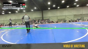 90 lbs Rr Rnd 1 - Colton Perry, OK Outlaws 14U vs Declan Rickel-Ceuz, Washington 14U