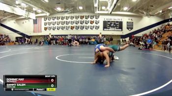 215 lbs Cons. Round 4 - Dominic May, Brunswick vs Sammy Salem, WestLake