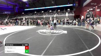 43 lbs Consolation - Daniel Yarmon, Denver North Jr. Vikings vs Thomas Moore, Black Fox Wrestling Academy