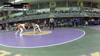 132 lbs Round 3 (4 Team) - Nate Phy, Smith Center HS vs Finn Williams, Bennington
