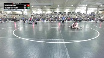 145 lbs Semifinal - Bryson Burke, Elite Wrestling Academy vs Karson Mccrary, Blackman Wrestling Club