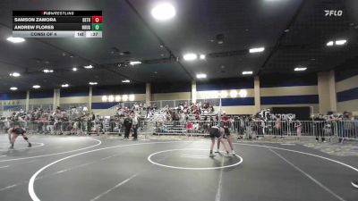 122 lbs Consi Of 4 - Samson Zamora, Dethrone WC vs Andrew Flores, Rough House