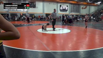 86 lbs Cons. Round 1 - Kegan Coughlin, Hammerin Hawks vs Landon Forkner, LMWC