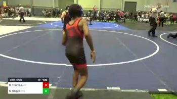 78 lbs Semifinal - Dominic Thomas, Mat Demon WC vs Samuel Hogue, Grindhouse