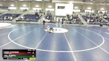 165 lbs Champ. Round 1 - Owen Cummings, Alfred State vs Will Burenll, Oswego State