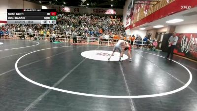 105B Champ. Round 1 - Josh Haddix, Thermopolis Middle School vs Noah Keith, Dean Morgan