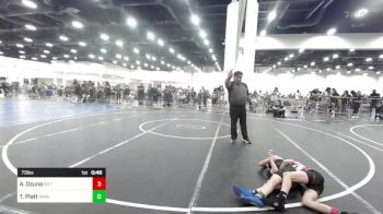 73 lbs Consi Of 8 #2 - Alex Ozuna, No Team vs Timothy Platt, Dominate WC