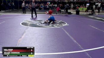 120 lbs Cons. Round 4 - Will Rossi, Coeur D Alene vs Bragen Anderson, LaGrande