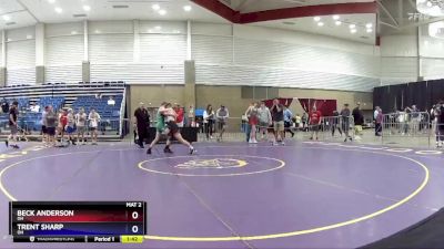 132 lbs Cons. Round 5 - Beck Anderson, OH vs Trent Sharp, OH