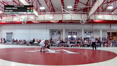 165 lbs Cons. Semi - Mawuli Nevis, Wabash vs Joey Jens, Millikin