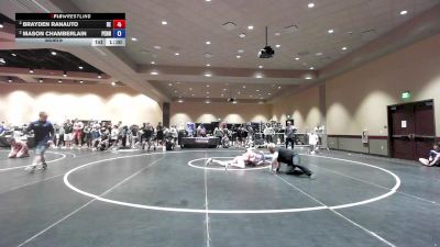 190 lbs Semis - Brayden Ranauto, Delaware vs Mason Chamberlain, Pennsylvania