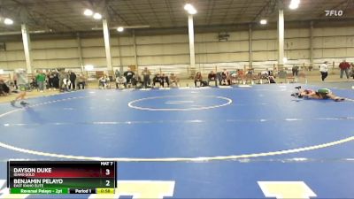 71 lbs Round 1 - Benjamin Pelayo, East Idaho Elite vs Dayson Duke, Idaho Gold