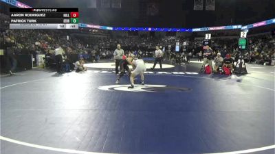 138 lbs Consi Of 16 #1 - Aaron Rodriguez, Hollister (CC) vs Patrick Turk, Serra (CC)