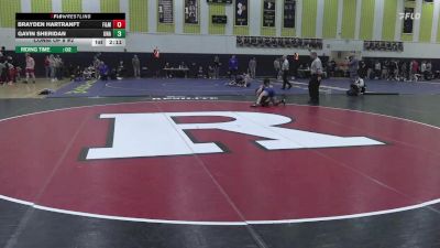 141 lbs Consi Of 8 #2 - Brayden Hartranft, Franklin & Marshall vs Gavin Sheridan, Unattached