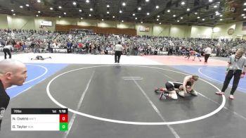 72 lbs Rr Rnd 2 - Nathan Owens, MatTime vs Daniel Taylor, Run To Danger