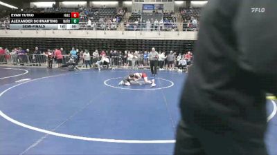 54 lbs Semifinal - Evan Yutko, Frackville vs Alexander Schwarting, Warrington