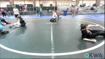 140 lbs Rr Rnd 1 - Bryson Merchant, Chickasha Youth Wrestling vs Channing Dunn, Kingfisher YellowJackets