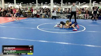 72 lbs Round 3 (10 Team) - Jace Beaston, FL Scorpions vs Elijah Viruete, So Cal Hammers