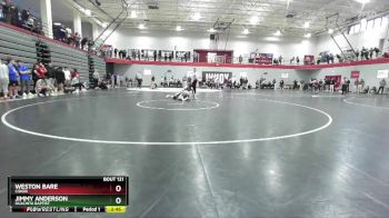 133 lbs Champ. Round 2 - Jimmy Anderson, Ouachita Baptist vs Weston Bare, Coker