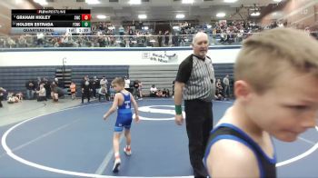 63 lbs Quarterfinal - Graham Higley, Suples Wrestling Club vs Holden Estrada, Fighting Squirrels Wrestling Club