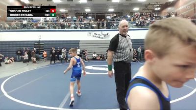 63 lbs Quarterfinal - Graham Higley, Suples Wrestling Club vs Holden Estrada, Fighting Squirrels Wrestling Club