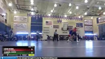 152 lbs Quarterfinal - John Dobie, East Valley (Yakima) vs Gabriel Smith, Pullman