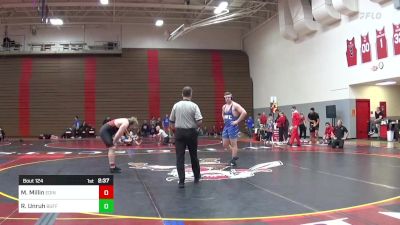 285 lbs Consi Of 8 #2 - Maxwell Millin, Edinboro vs Robbie Unruh, Buffalo