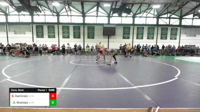 118-125 lbs Cons. Semi - Dylan Woolsey, SouthStrong vs Benjamin Kaminski, R13