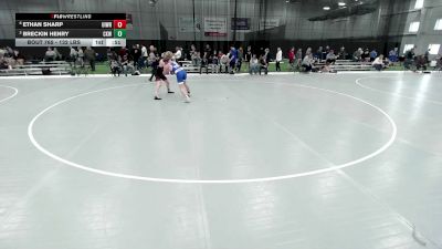132 lbs Cons. Rd Of 16 - Ethan Sharp, Uintah Wrestling vs Breckin Henry, Camel Kids Wrestling