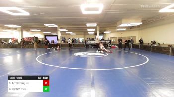 130 lbs Semifinal - Sebastian Armstrong, Mayo Quanchi vs Connor Swaim, Top Flight Wrestling Academy