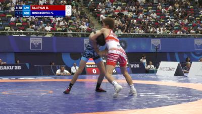 55 kg 1/4 Final - Davit Baleyan, Armenia vs Saba Mindiashvili, Georgia