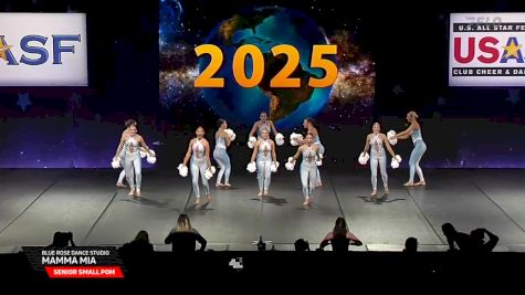 Blue Rose Dance Studio - Mamma Mia [2025 Senior Small Pom Finals] 2025 The Dance Worlds
