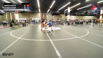 132 lbs Consi Of 8 #1 - Andres Cuellar, All American Wrestling Club vs Coleman Crump, NTX Wrestling
