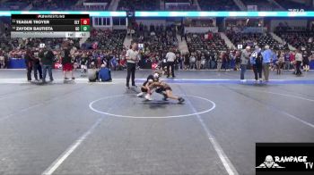 64 lbs Cons. Round 2 - Teague Troyer, Slyfox vs Zayden Bautista, Garden City