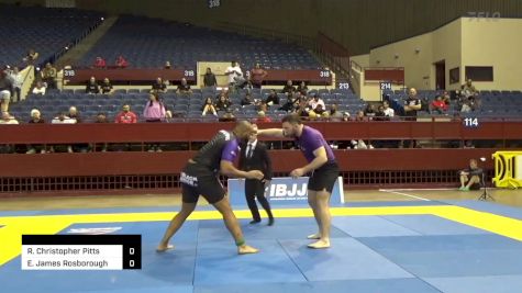 Roland Christopher Pitts vs Evan James Rosborough 2024 Pan IBJJF Jiu-Jitsu No-Gi Championship