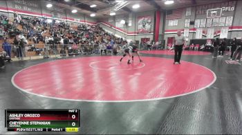 115 lbs Champ. Round 2 - Cheyenne Stepanian, Hesperia vs Ashley Orozco, Eastside