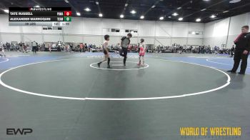 68 lbs Quarterfinal - Tate Russell, POWA 12U vs Alexander Marroquin, Team Dash 12U
