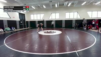 138 lbs Cons. Round 3 - Finn Stalick, Sheridan vs Carter Evans, Natrona County