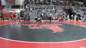 140 lbs Quarterfinal - Claire Golly, Southeast Polk vs Keira Cewe, Bettendorf