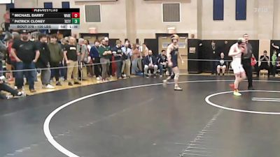 126 lbs 5th Place - Michael Barry, Wakefield vs Patrick Cloney, Tri-County