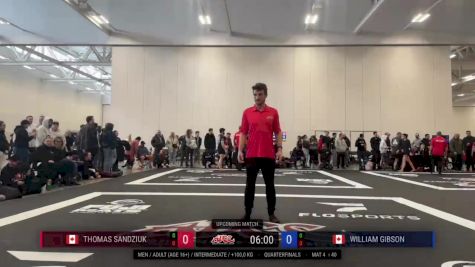 Thomas Sandziuk vs William Gibson 2025 ADCC Niagara Open