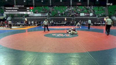 6A 138 lbs Quarterfinal - Elijah Wilson, Pell City vs Parker Howell, Gardendale Hs