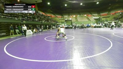 167 lbs Consi Of 4 - Daniel Armendarez, Selma vs Brody Preisendorf, Redwood