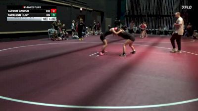 S-3 lbs Semifinal - Alyson Gaston, Knights Wrestling Club vs Taralynn Hunt, Storm Wrestling Academy
