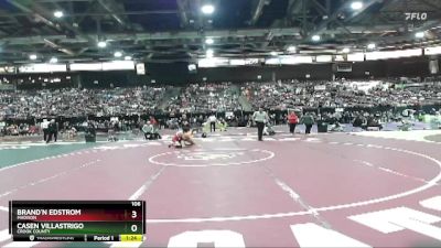 106 lbs Champ. Round 3 - Brand`n Edstrom, Madison vs Casen Villastrigo, Crook County