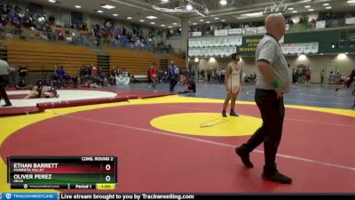 145 lbs Cons. Round 2 - Johnathan Kaiser, Steele Canyon vs Vandal Loya, Rim Of The World