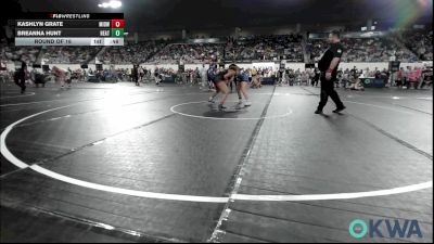 138 lbs Round Of 16 - Kashlyn Grate, Midwest City Bombers vs Breanna Hunt, Heat